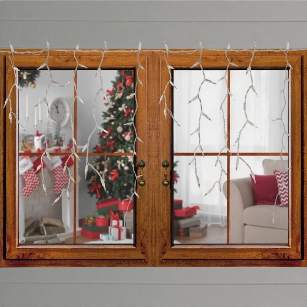 Northlight 300 Count Clear Icicle Christmas Lights